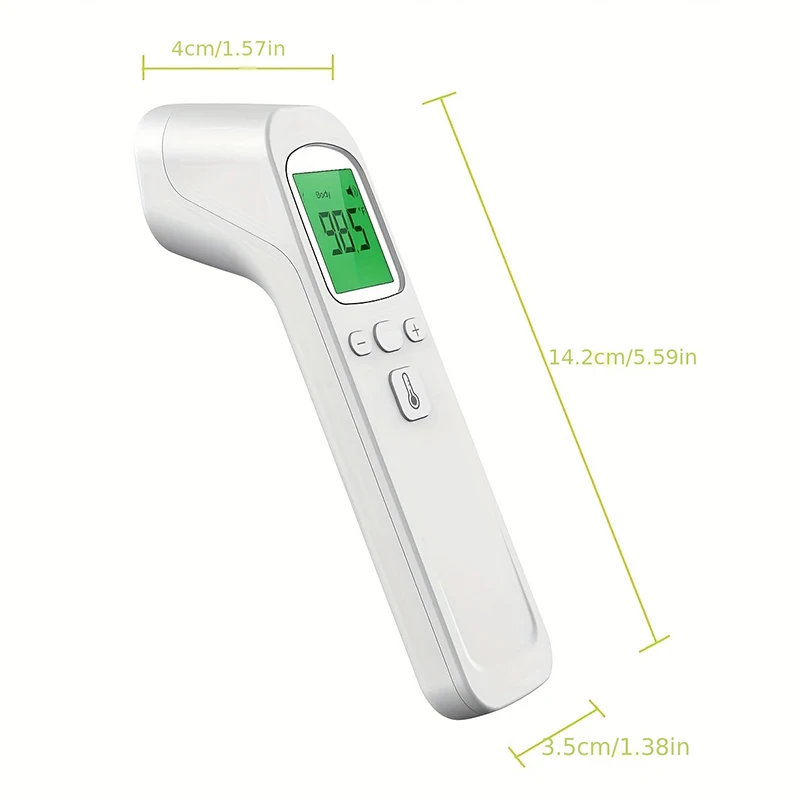 Thermometer Baby Adult Non-Contact Digital Temperature Alarm Thermometer Forehead Indoor Infrared Multi-function Thermometer