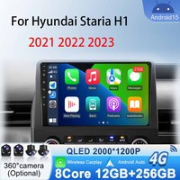 WIFI Stereo for Hyundai Staria H1 2021- 2023 Car Radio Android 15 Multimedia Player Navigation GPS Wireless Carplay Android Auto