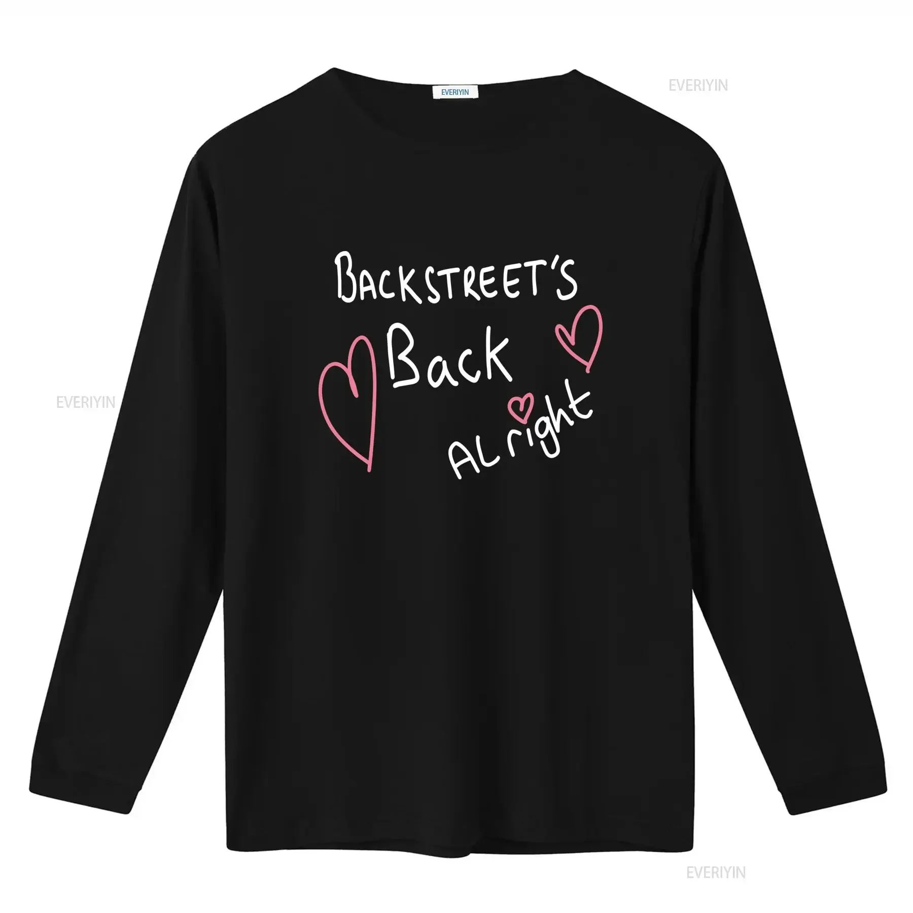 Backstreet'S Back Alright T Shirt Backstreet Boys Uk Tour 2024 Fashion  vintage Washed fashion Unisex Versatile Stretched homme