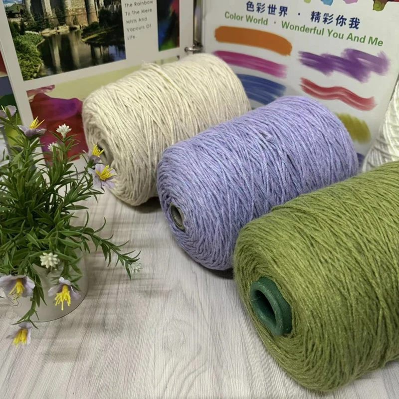 Autumn And Winter Wool 1 Group 500g Blended Alpaca wool Yarn Medium Thick Wool Soft Stick Needle Scarf Sweater Knitting Yarn