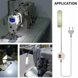 Lámpara magnética fuerte para máquina de coser, luz de trabajo N38, 6000K, 180lm, 2W