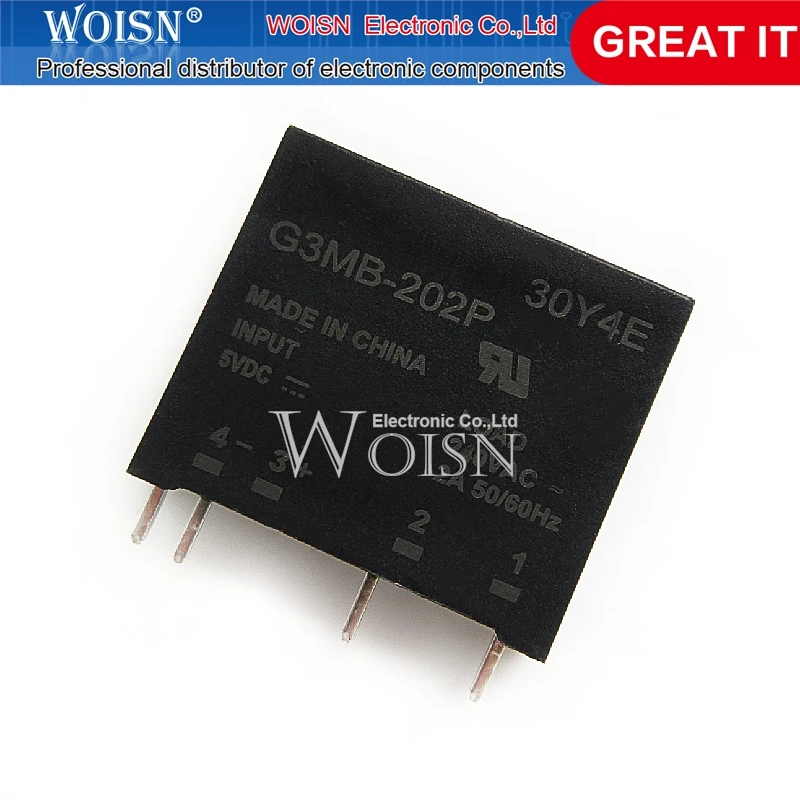 

10PCS G3MB-202P 5VDC Solid State Relay