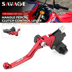 Clutch Lever Handlebar Perch For HONDA CRF250L CRF300L Rally CRF 125F/150F/250F/250L/300L CRF230F Motorcycle Control Handles