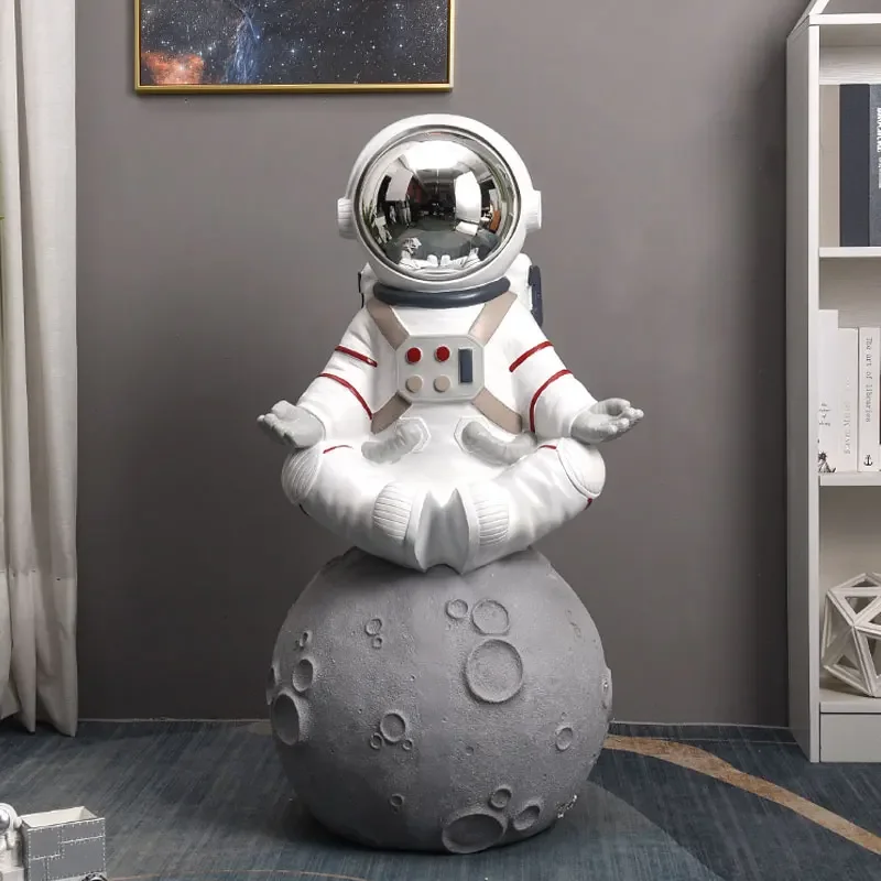 Astronaut Living Room, Large Floor Standing Decoration, TV Cabinet, Home Decor, Astronaut Office Opening, Gift Giving