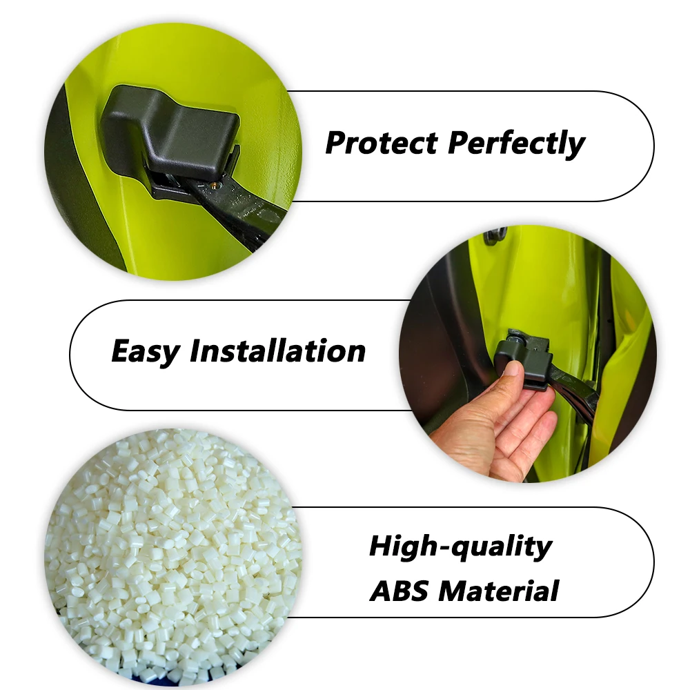 Tailgate Screws Protector Door Limiter Stopper Decoration Cover Trim for Suzuki Jimny JB64 JB74 2019-2023 2024 Cars Accessories view 4