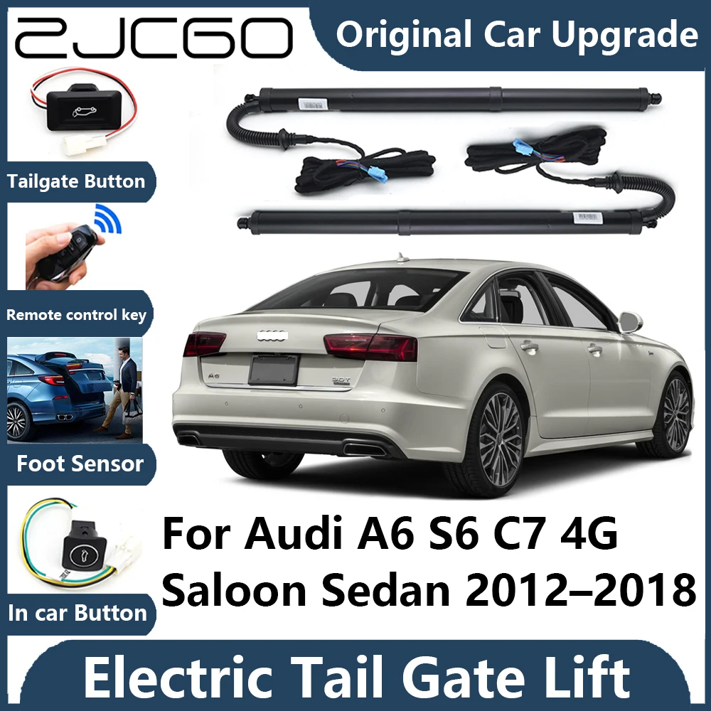 

For Audi A6 S6 C7 4G Saloon Sedan 2012~2018 Tailgate Electric Tail Gate Lift Prop Support Vehicle Power Rear Door Liftgate Strut