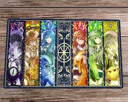 YuGiOh Playmat Charmers CCG TCG Playmat Trading Card Game Mat Board Game Mat & Free Bag Desk Mat Desk Pad Mousepad 60x35cm