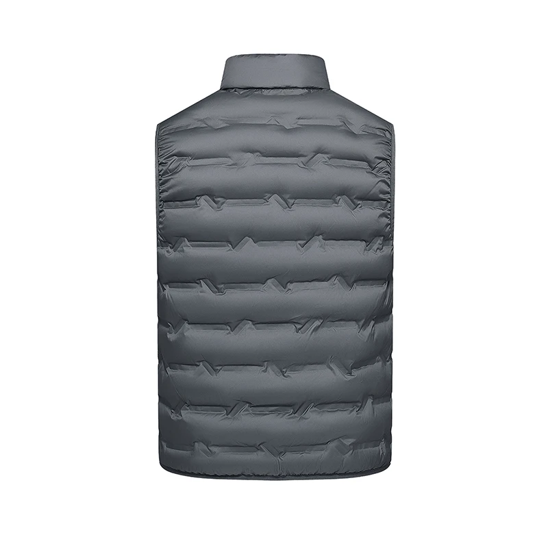 Piumino da uomo alla moda invernale casual senza maniche leggero alla moda versatile piumino quotidiano piumino bobojaco