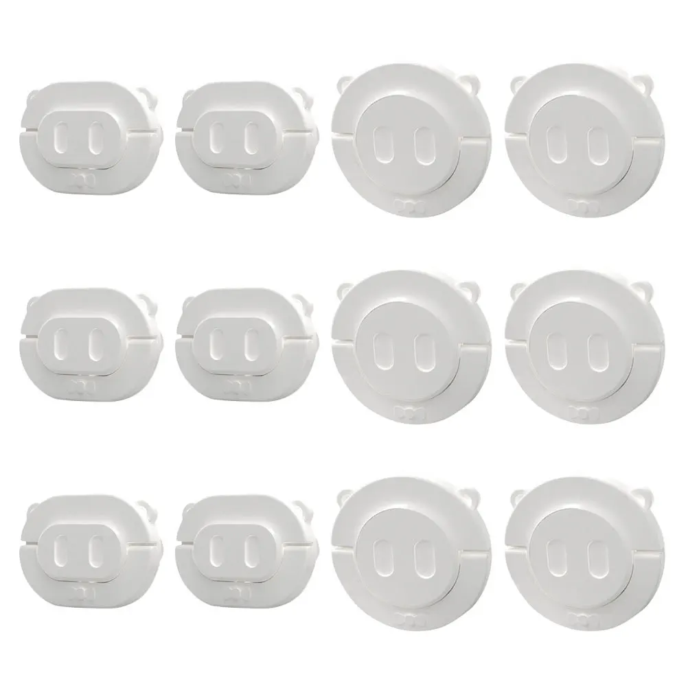 1 conjunto de tomada capa de segurança do bebê à prova de criança capa de tomada durável protetor de tomada de energia elétrica capa de tomada à prova de bebê