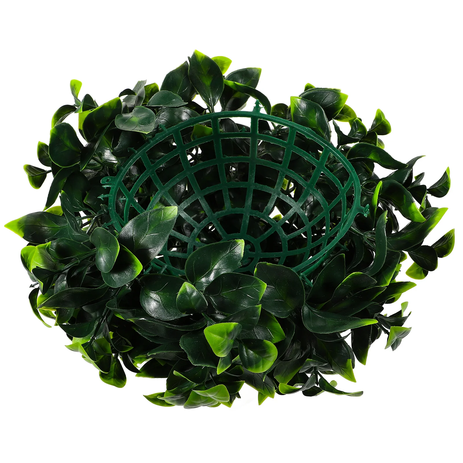 كرة توبياري نباتية صناعية 30 سم ديكور كرة عشبية معلقة واقعية لديكور المنزل الداخلي والخارجي #1