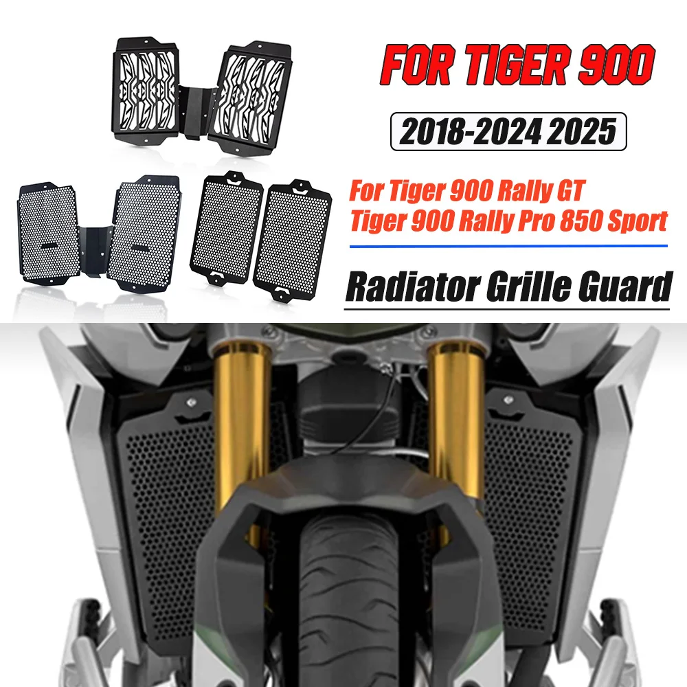 

Motocycle Radiator Grille Cover Water Tank Guard Protection For Tiger 900 Rally GT Tiger900 Rally Pro 850 Sport 2020 - 2023 2024