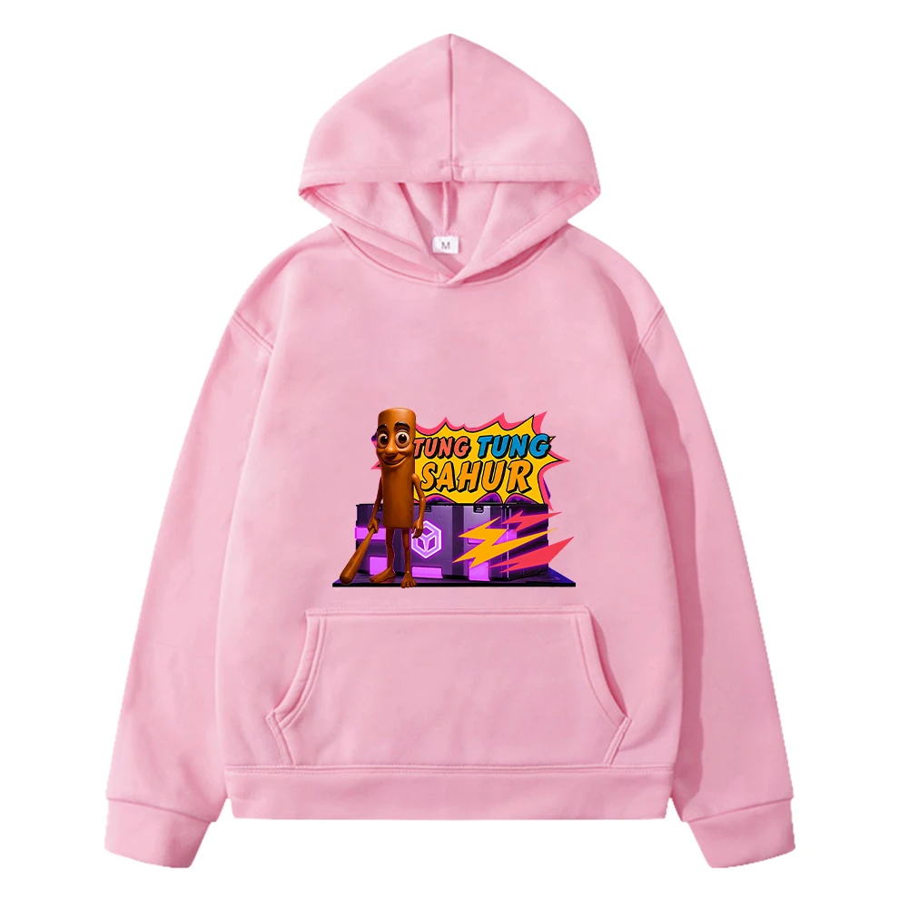 Kawaii هوديس تونغ تونغ ساهر طباعة البلوز أنيمي هوديي جاكيت من الصوف هالوين الخريف الفتيان البلوز Y2K الاطفال ملابس الفتيات