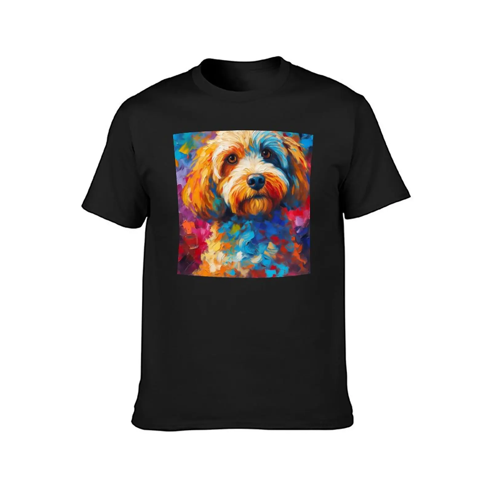 The Poodle Radiance T-shirt tees boys animal print summer clothes kawaii clothes big and tall t shirts for men