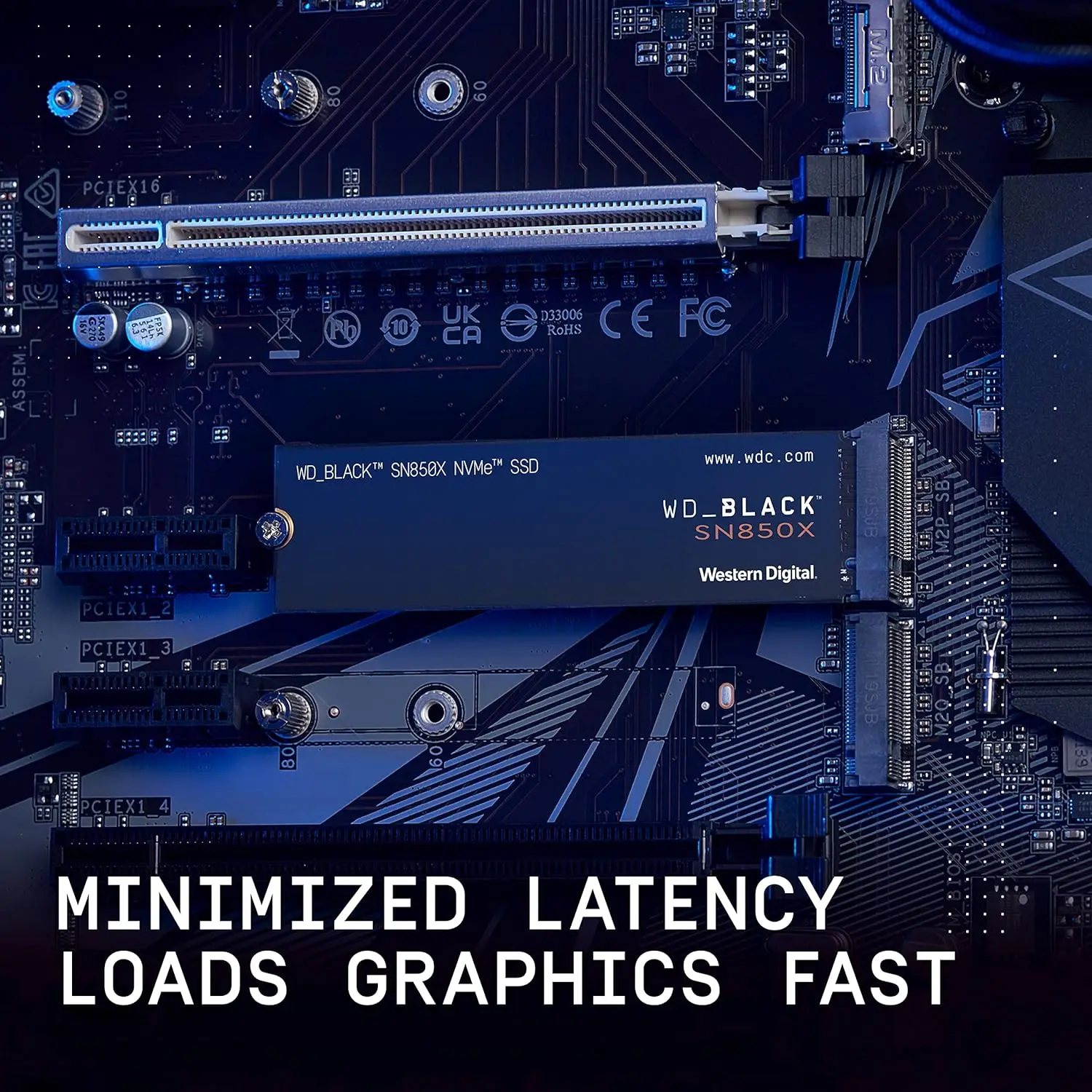 ويسترن ديجيتال WD_BLACK SN850X 1 تيرا بايت 2 تيرا بايت 4 تيرا بايت M.2 2280 NVMe PCIe Gen 4.0x4 SSD محركات أقراص الحالة الصلبة لأجهزة الكمبيوتر المحمول للألعاب PS5