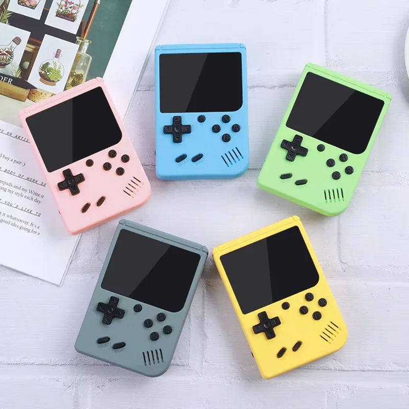 Retro Handheld Games Console Built-in 500 Video Games Portable Gaming Player with 3.0 Inch IPS Screen and Rechargeable Battery