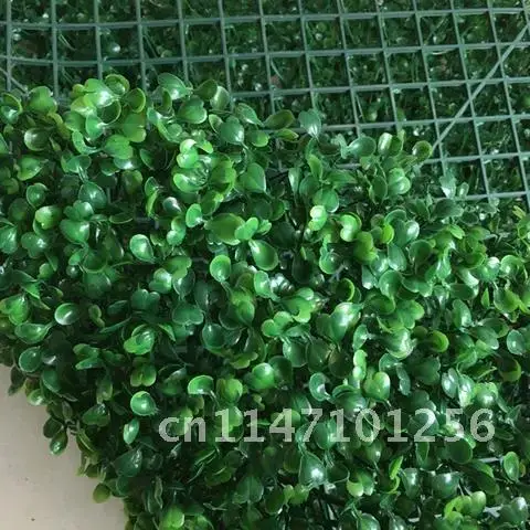 25x25cm Artificial Plants Grass Wall Backdrop Flowers wedding Boxwood Hedge Panels for Indoor/Outdoor Garden Wall Decoration