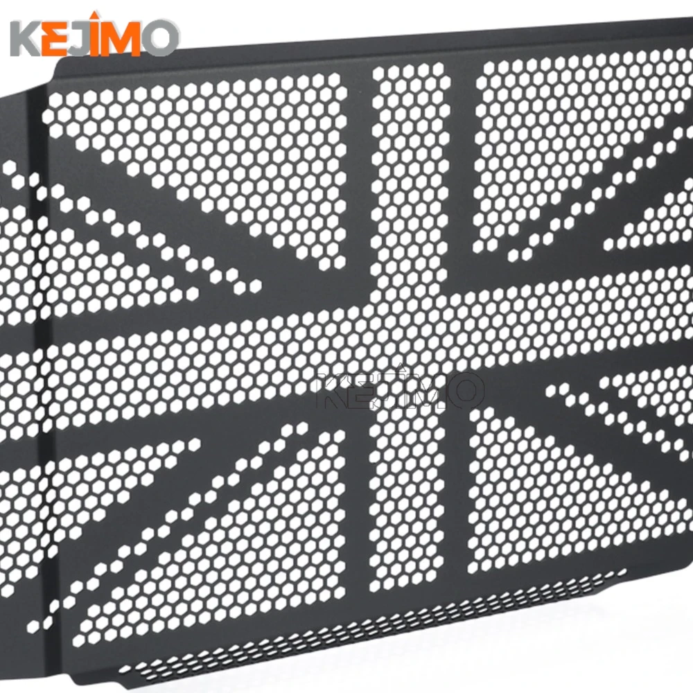 ل Trident660 2021 2022 2023 ترايدنت 660 الثلاثي تحية 2024 2025 2026 دراجة نارية المبرد الحرس الشواية حامي غطاء مصبغة #1