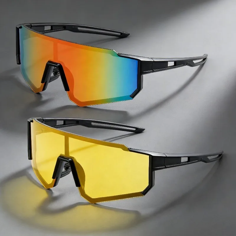 

Комплект из двух велосипедных очков с фильтром синего света, удобные спортивные очки Sunny Day ​