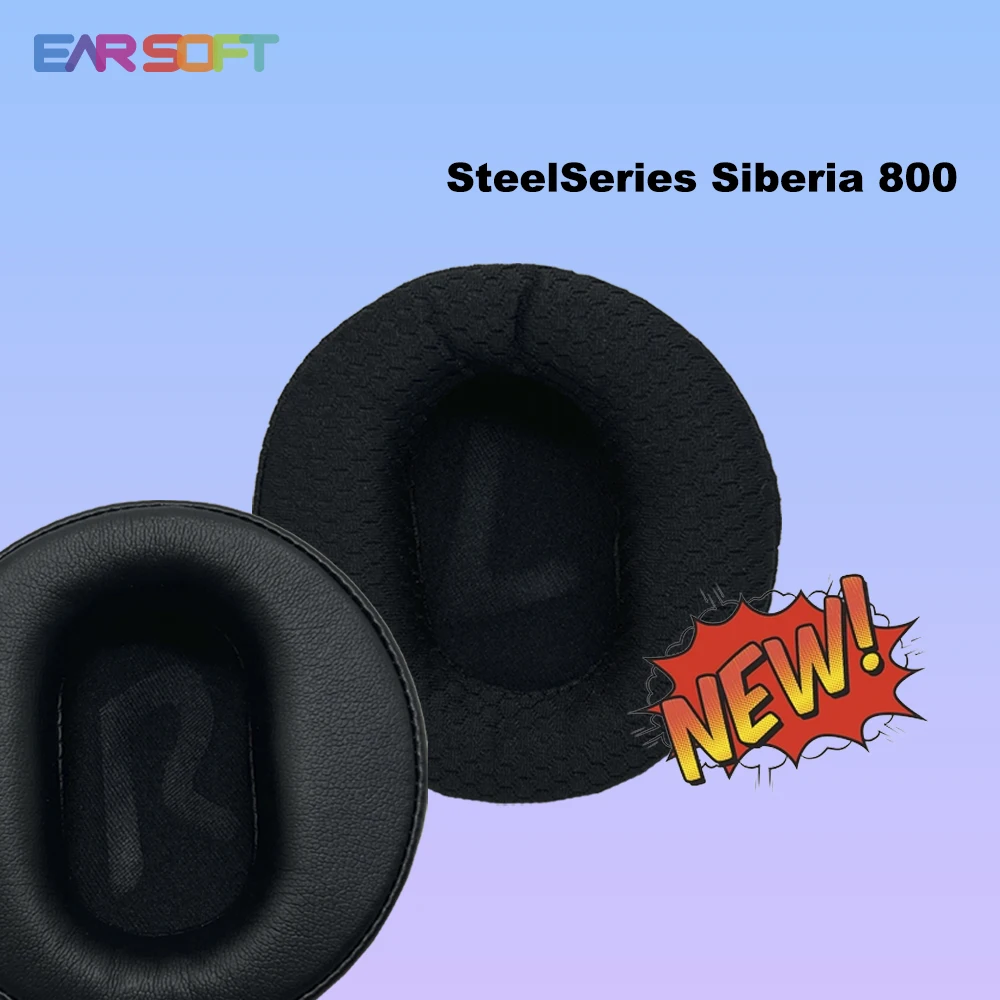 Earsoft Replacement Ear Pads Cushions for SteelSeries Siberia 800 Headphones Earphones Earmuff Case Sleeve Accessories