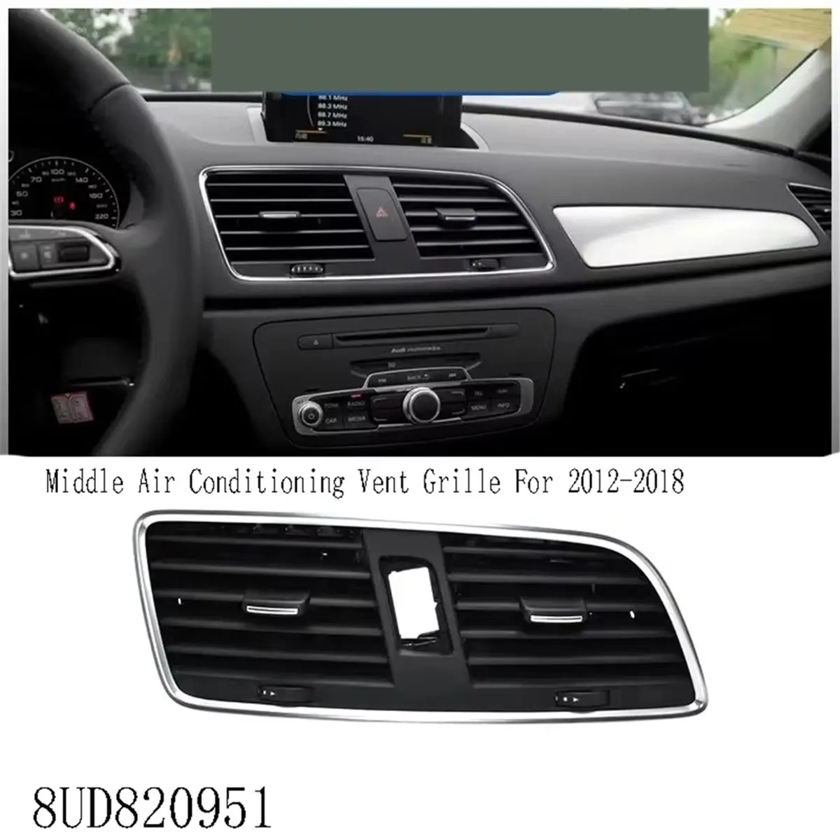 grille-de-ventilation-centrale-de-la-console-centrale-du-tableau-de-bord-avant-compatible-8ud820951-pour-audi-q3-2012-2018