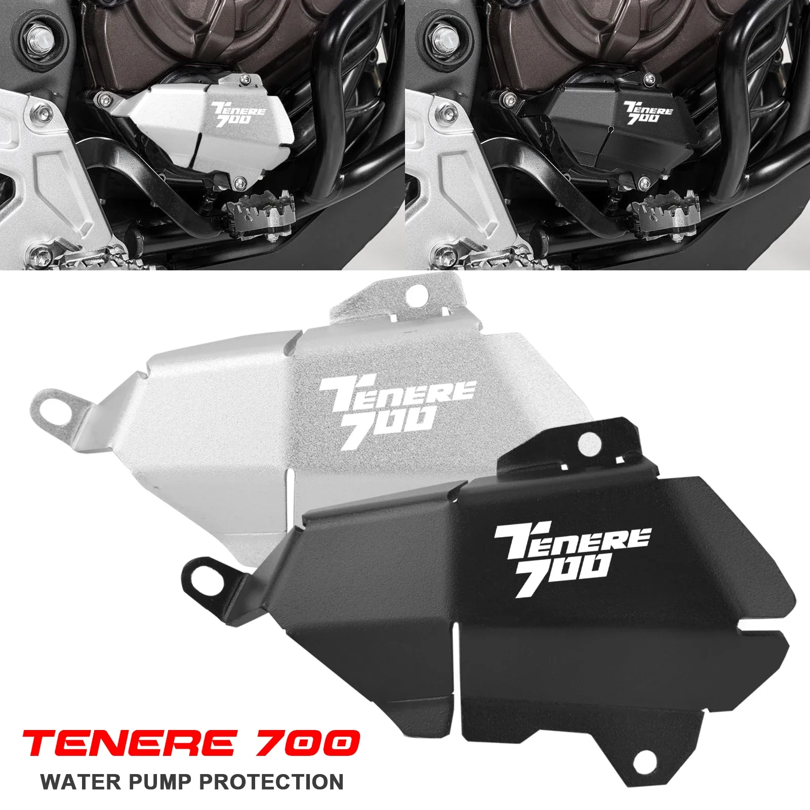 Motorcycle Accessories Water Pump Protection Guard Cover For YAMAHA Tenere 700 Tenere700 XTZ 700 XTZ700 T7 T700 2019-2024