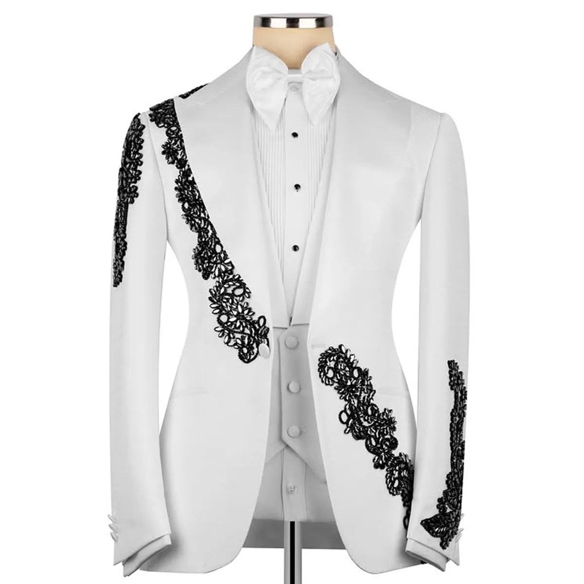 

Мужские костюмы-смокинги на заказ, 2-х предметные комплекты, свадебные костюмы для жениха, для торжественных ужинов, мужские пиджаки для выпускного бала, элегантные костюмы для мужчин