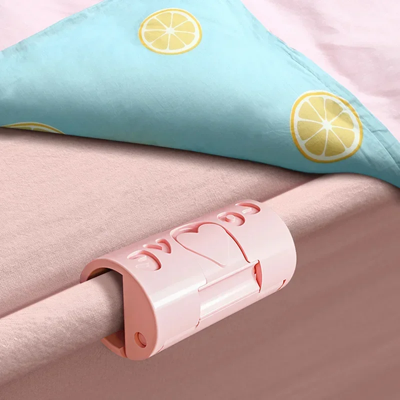 12Pcs Plastic Anti-Slip Bed Sheet Clips - Quilt Mattress Fix, Blanket & Curtain Retainer Buckle Clamp, Strong Hold Clothes Pegs