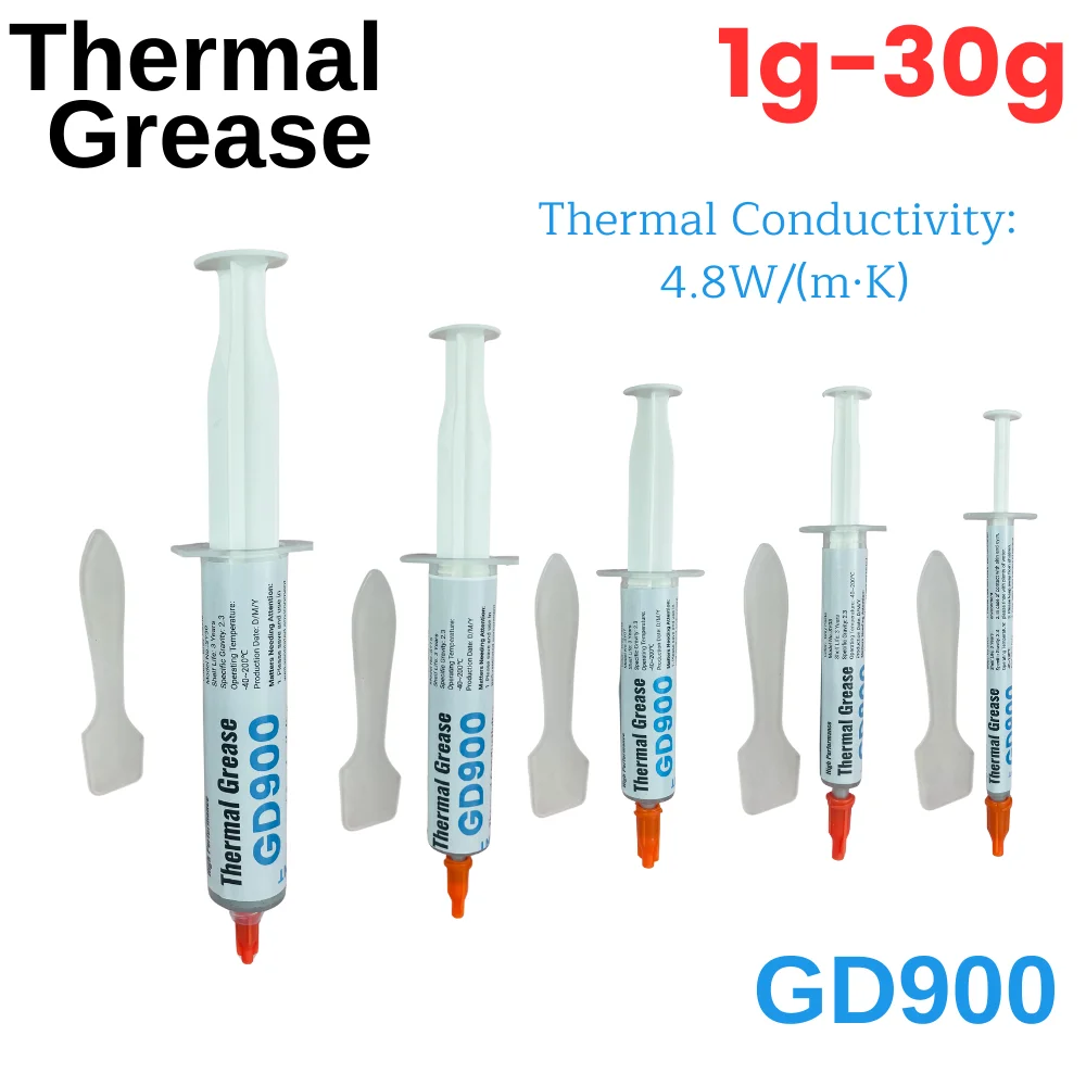 4.8w/(m·k)) Thermal Grease Paste Heat Dissipating Silicone for CPU/GPU/LED Computer Heat Sink Thermal Conductive Adhesive