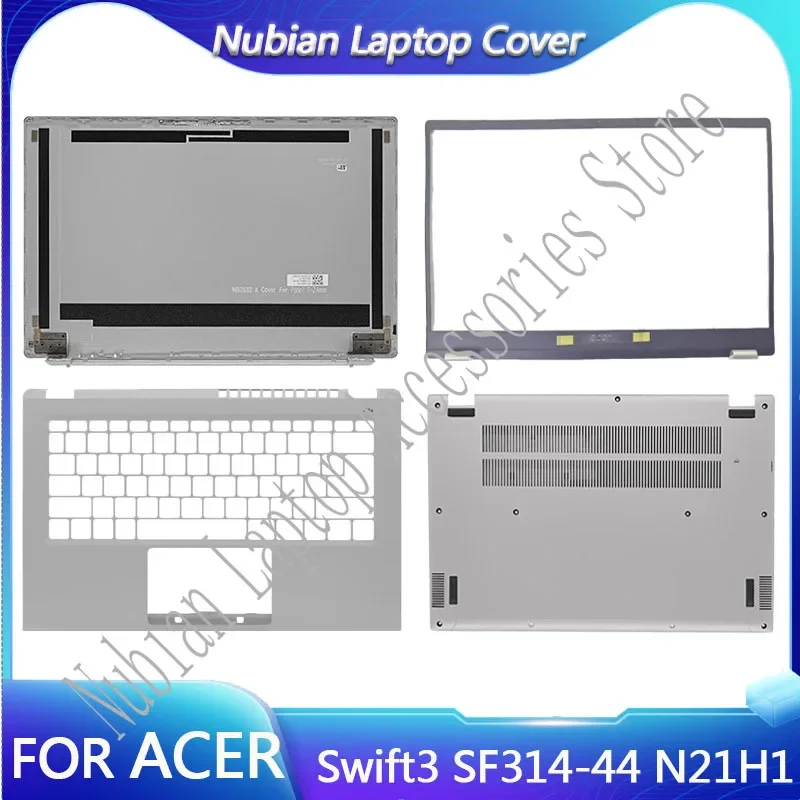 Nouveau pour Acer Swift3 SF314-44 N21H1 ordinateur portable LCD couverture arrière/cadre avant/l'hypothèse assistant/couverture astronomique/argent