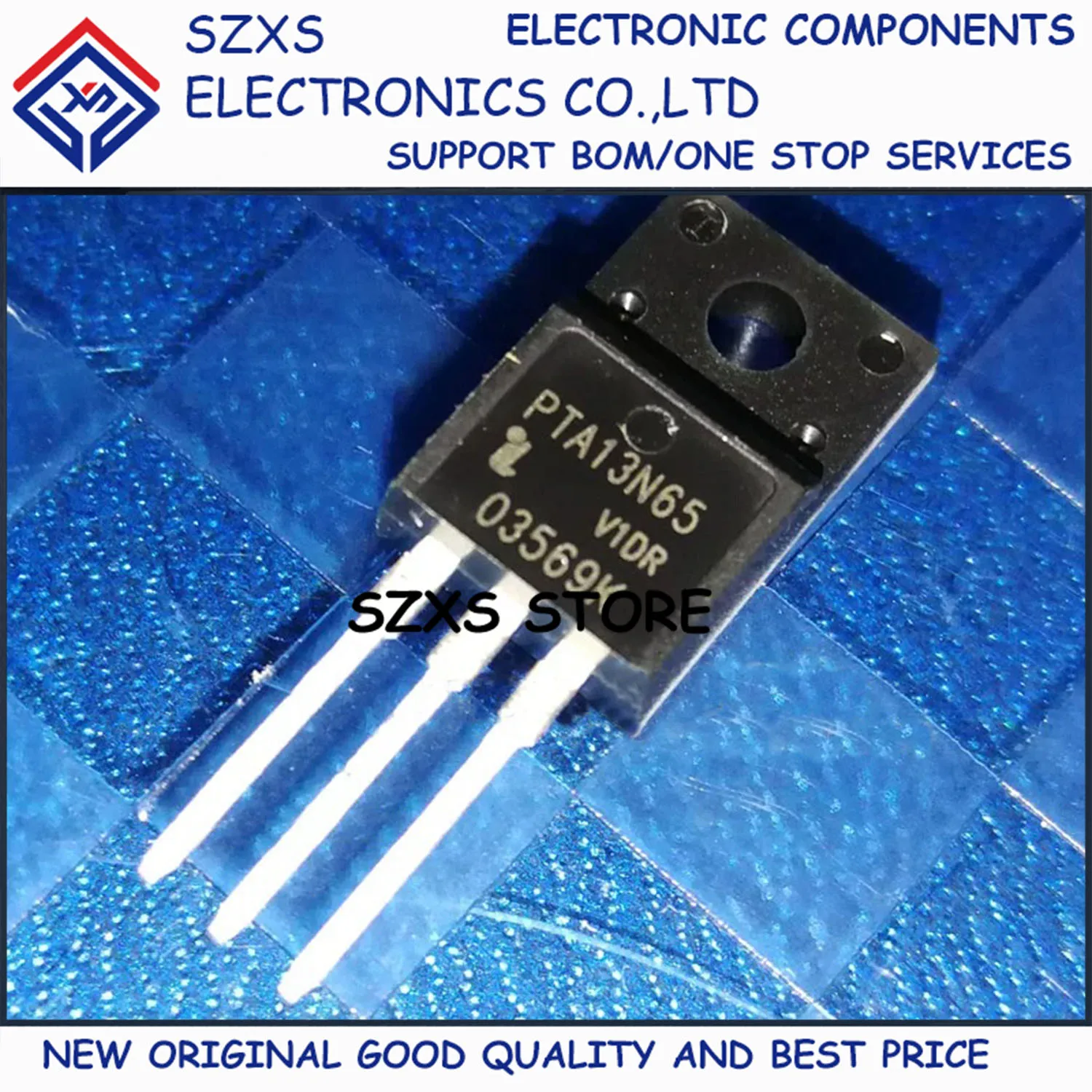 

New Original 10Pcs PTA13N65 TO-220F 650V 13A MOSFET Field Effect Transistor In Stock Electronic Components Good Quality