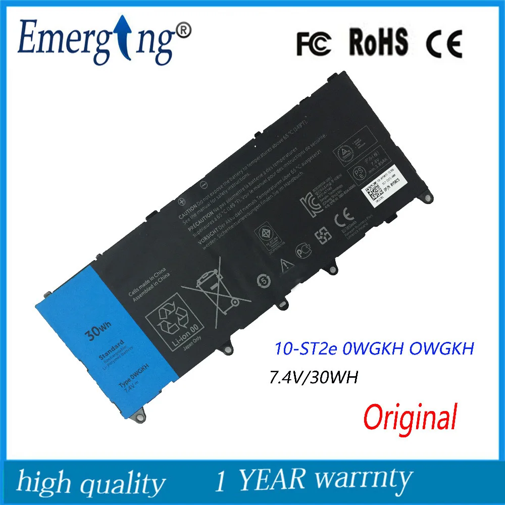 

7.4V 30Wh New Original Laptop Battery for Dell Latitude 10 ste2 OWGKH H91MK Y50C5 0WGKH