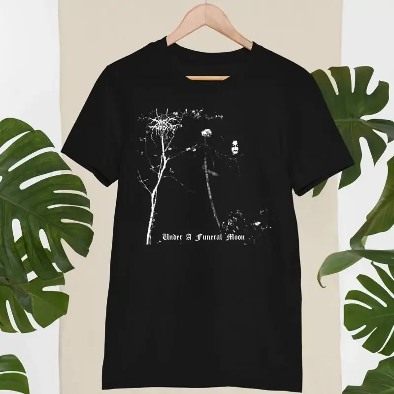 Darkthrone band Under a Funeral Moon black T shirt All sizes S 5Xl 1U155