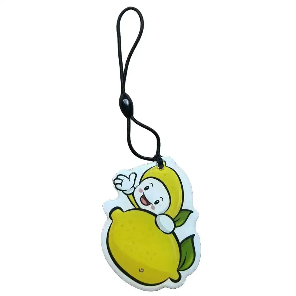 EM4305 T5577 الموجودة في قاعدة المفتاح رمز العلامة 125 كيلو هرتز إعادة الكتابة تتفاعل رقاقة فارغة الكرتون للكتابة شارة مفاتيح فوب لبطاقة التحكم في الوصول #3