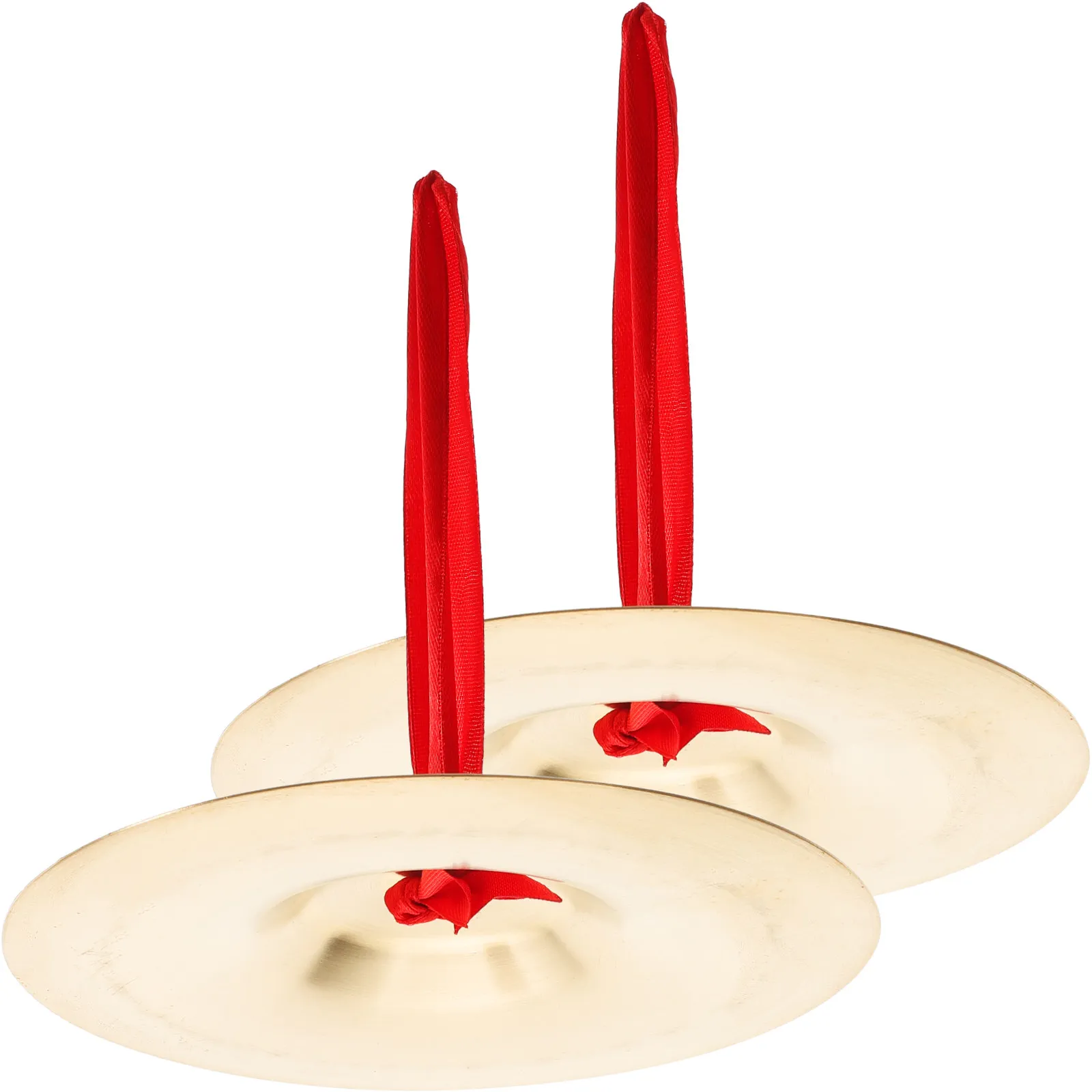 

Пара портативных медных пальчиковых колокольчиков для детей: высокое качество звука, прочная конструкция, идеально подходят для музыкального образования и танцев