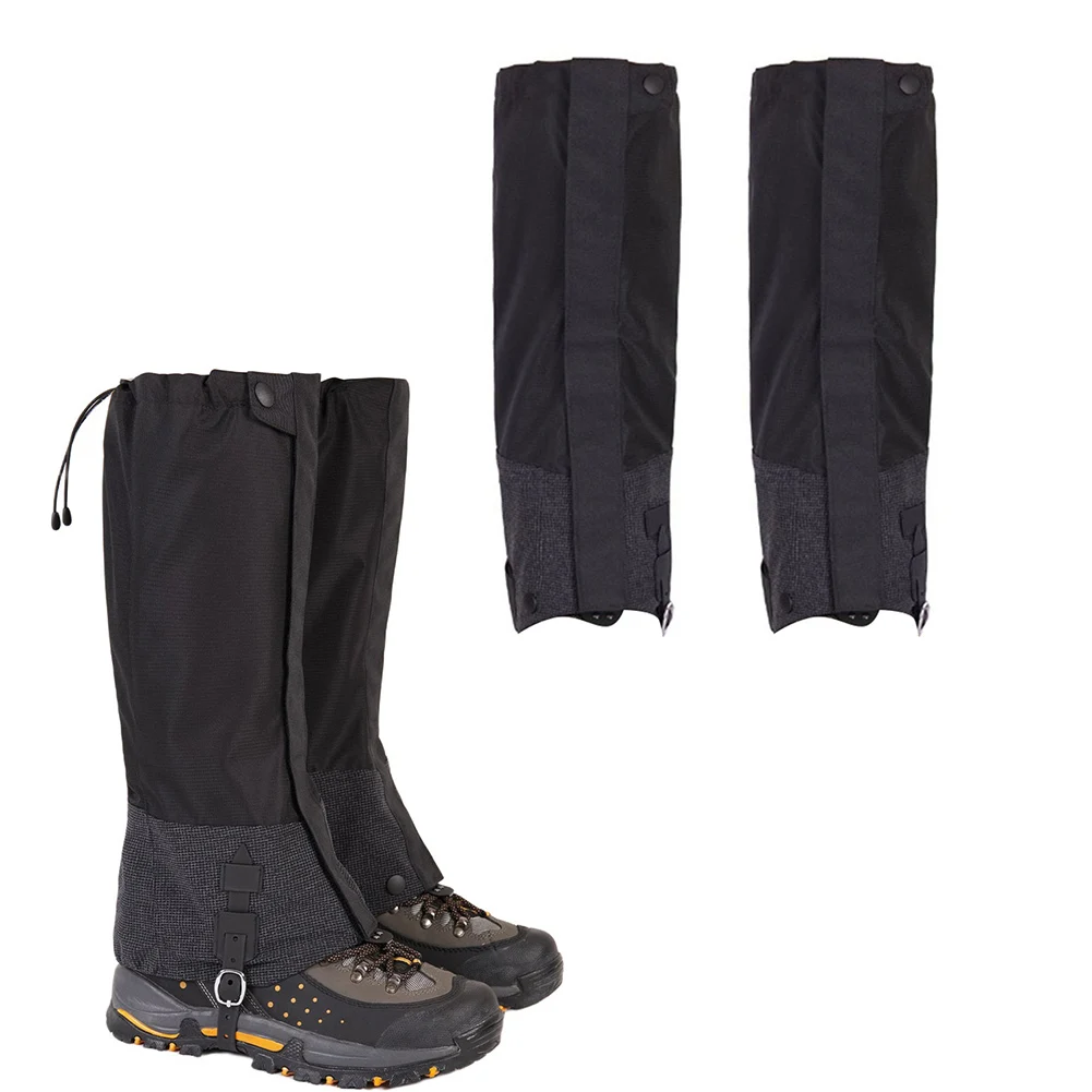 

Adjustable Waterproof Hiking Gaiters Lightweight Shoe Gaiters with Windproof Composite Fabric Leg Gaiters for Men and Women