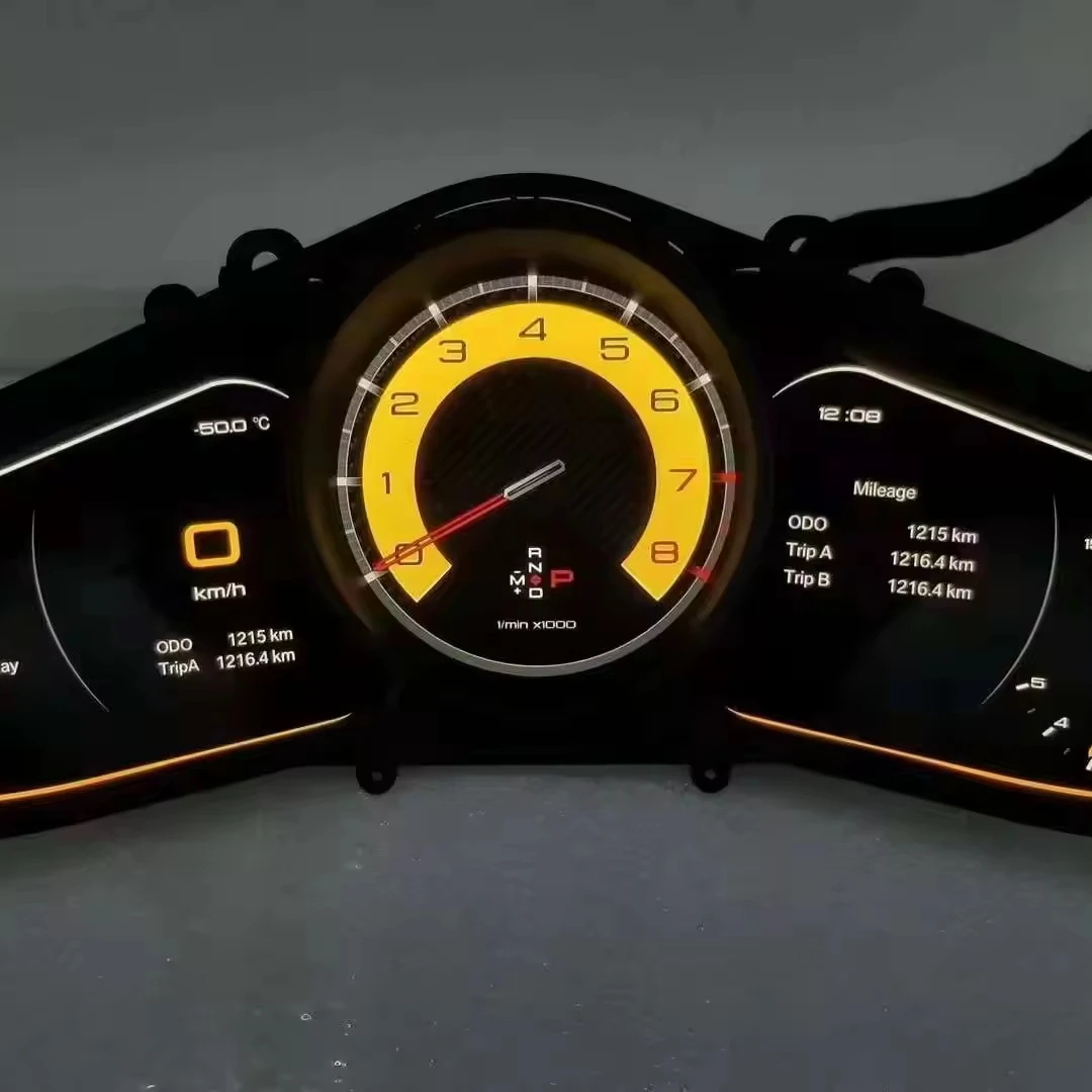 

New Design LCD Digital Dashboard Screen Speedometer Screen For Porsche Cayennecustom