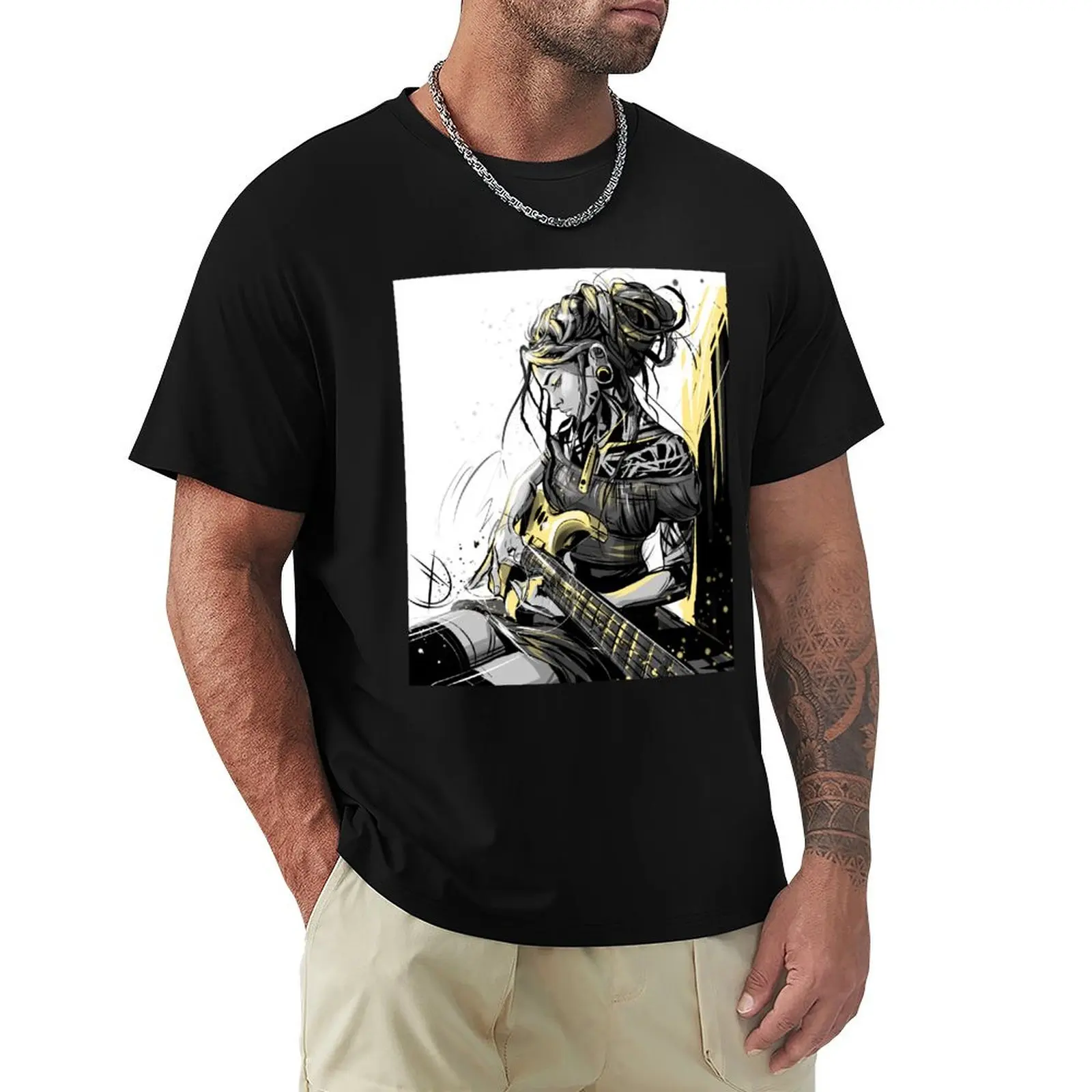 

Jak T-Shirt boys animal print street wear baggy shirts anime tshirts for men