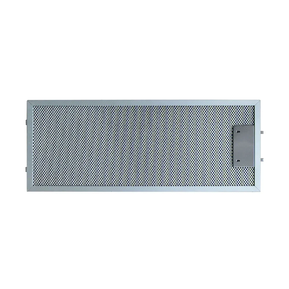 Filtro de grasa de repuesto para campana extractora Orbegozo, filtro de metal aluminizado, compatible con el modelo de campana 11126329, 204 mm x 490 mm