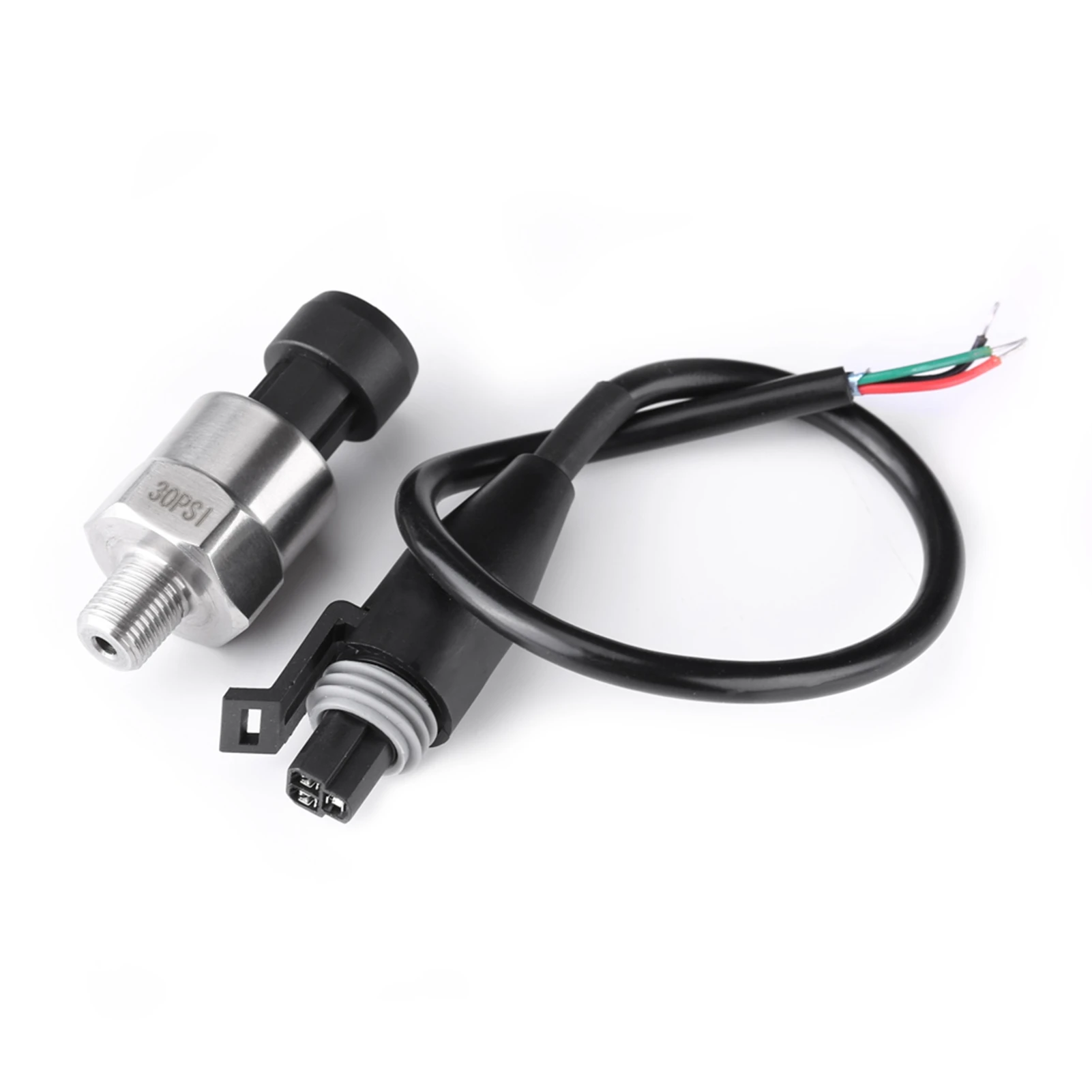 Drukzender 1/8NPT draad roestvrijstalen druktransducer zendersensor voor olie brandstof lucht waterdruksensor