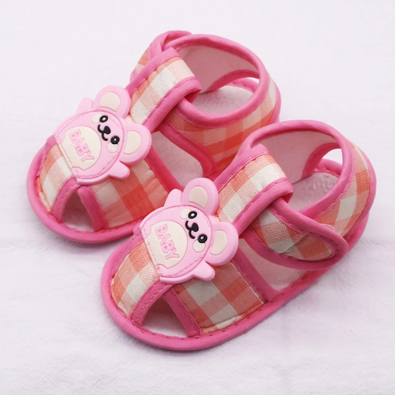 

Newborn Baby Girl Sandals Shoes Cartoon Summer Casual Hollow Soft Crib Boy Baby Shoes First Prewalker Sandals Clogs