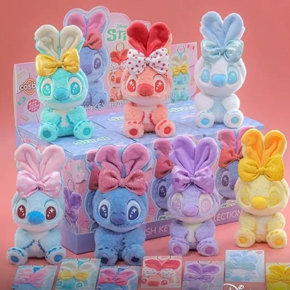 

Disney Stitch Candy Stitch Series слепая коробка аниме фигурка стежка брелок рюкзак кулон Коллекционные индивидуальные подарки на день рождения