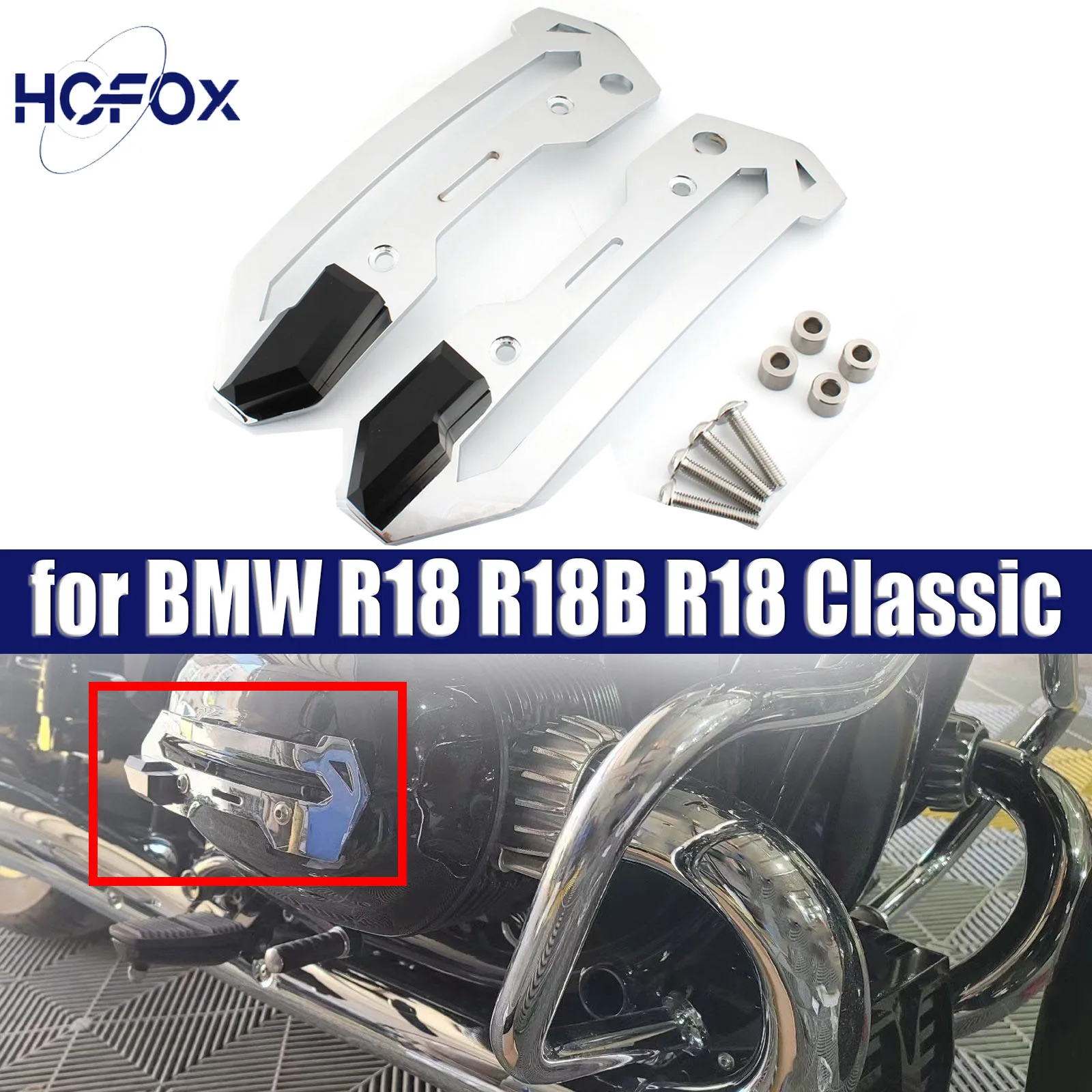 

Engine Protector Cover Cylinder Head for BMW R18 R18B R18 Classic Motorcycle Accessories