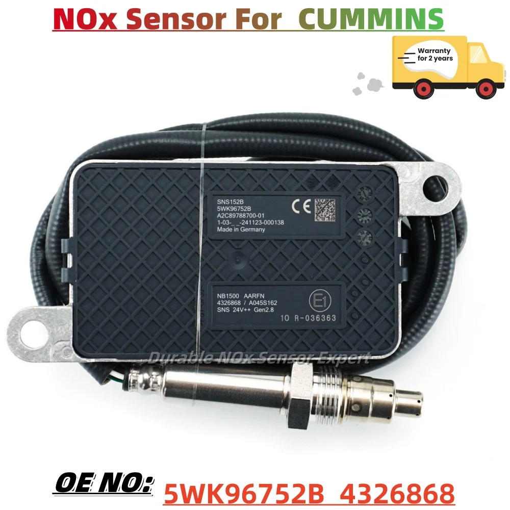 

4326868 5WK96752B 4326472 1928760 1953530 Nitrogen Oxygen Sensor For Cummins Engine Truck Parts For DAF XF Euro 6