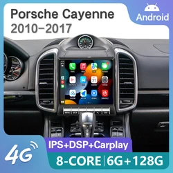 For Porsche Cayenne 2010-2017 Android Car Radio Multimedia Video Player GPS Navigation DVD Player Auto Stereo Carplay Head Unit