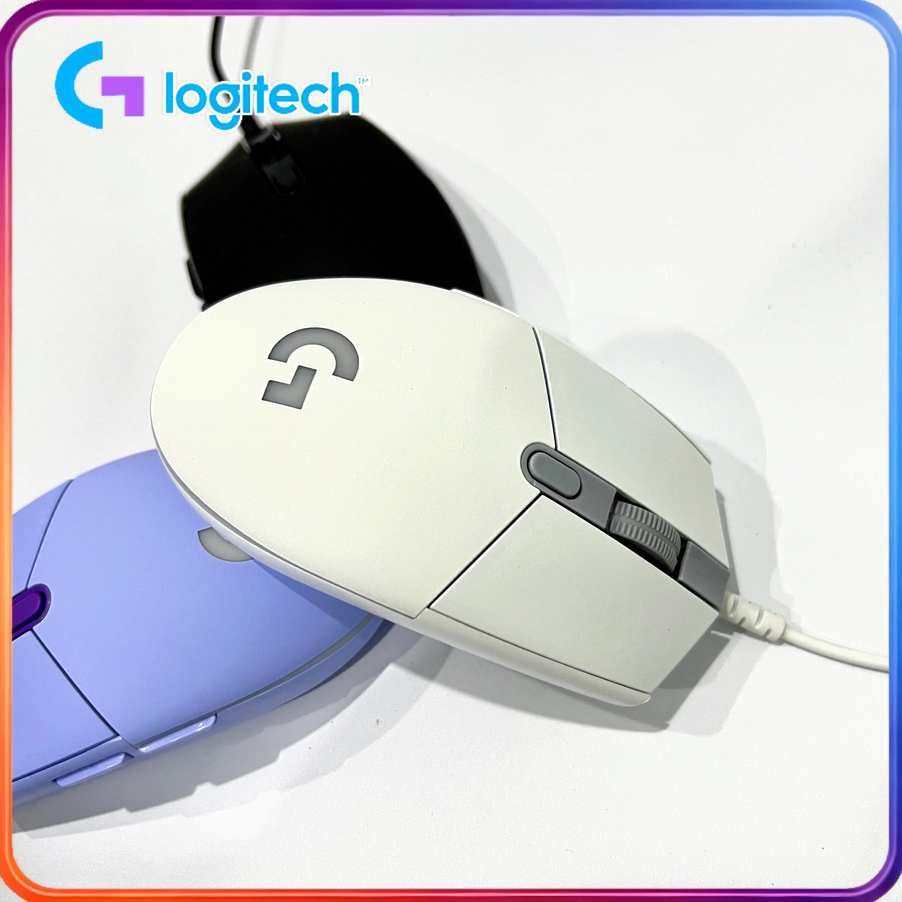 

Игровая мышь Logitech G102/G203 с проводным подключением, 8000 DPI, 6 программируемых кнопок, RGB-подсветка