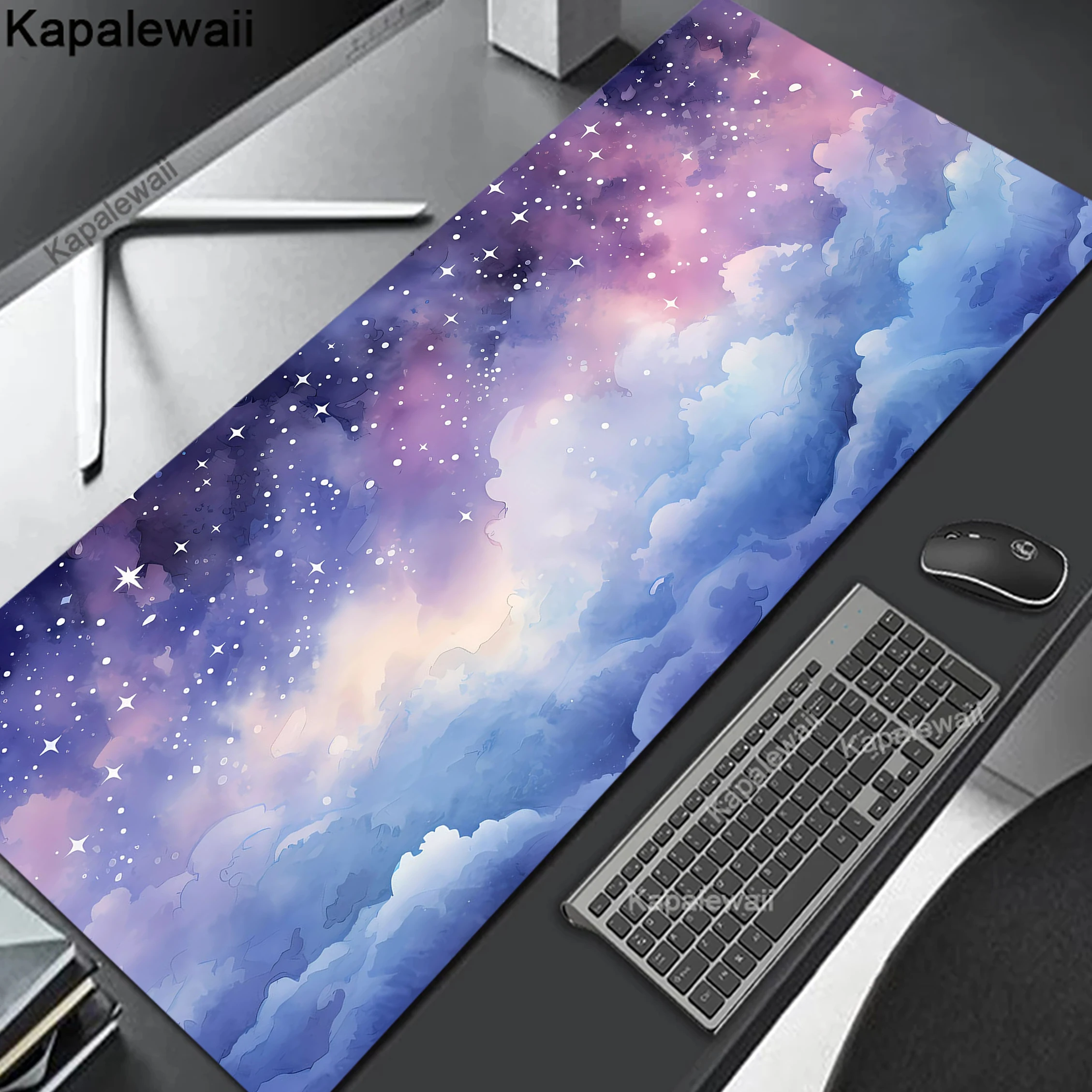 Cloud Art Mouse Pad Large Gamer Mousepad Keyboard Anti-slip Mat Office Mouse Mats Rubber Desk Pad Design Art Desktop Rugs