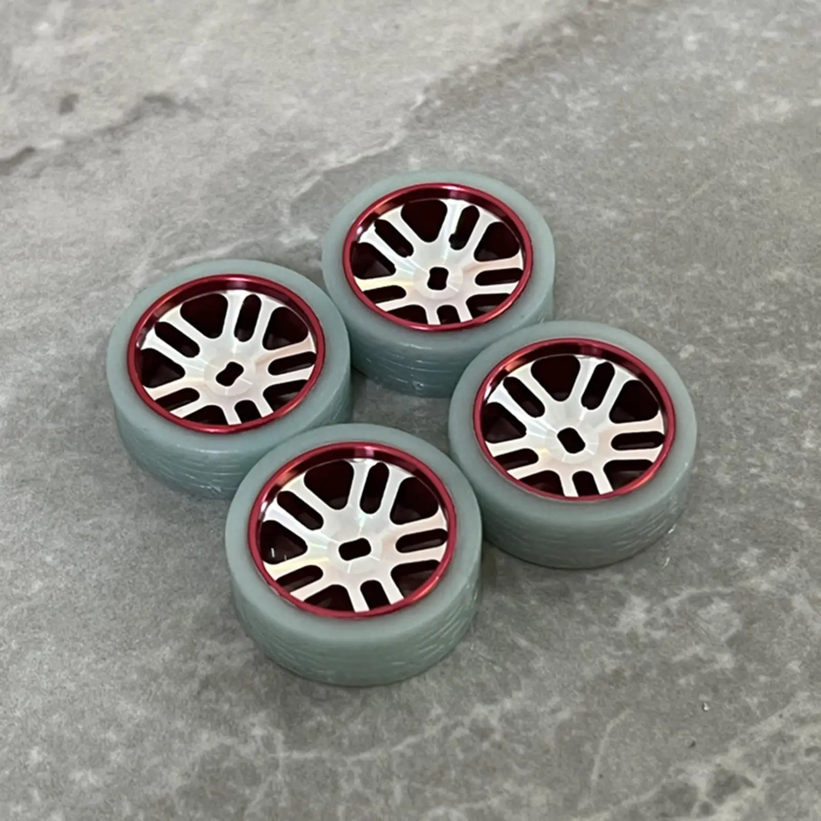 

1 28 RC Model Car Luminous Tires Plastic Rock Crawler Wheel Replacement for Wltoys K989 K969