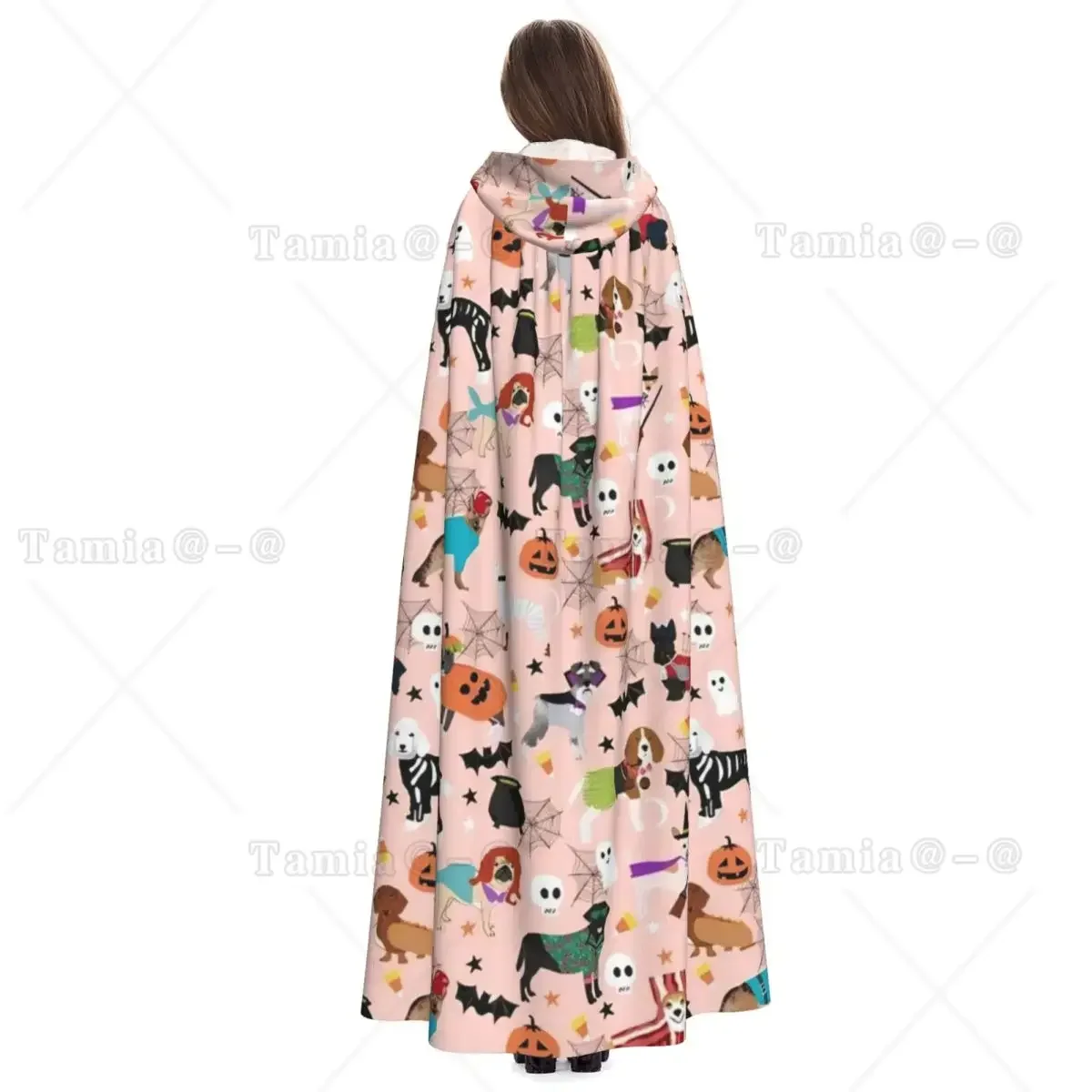 Halloween Dachshund Funny Cloak Dogs Animal Hooded Cape for Aldult