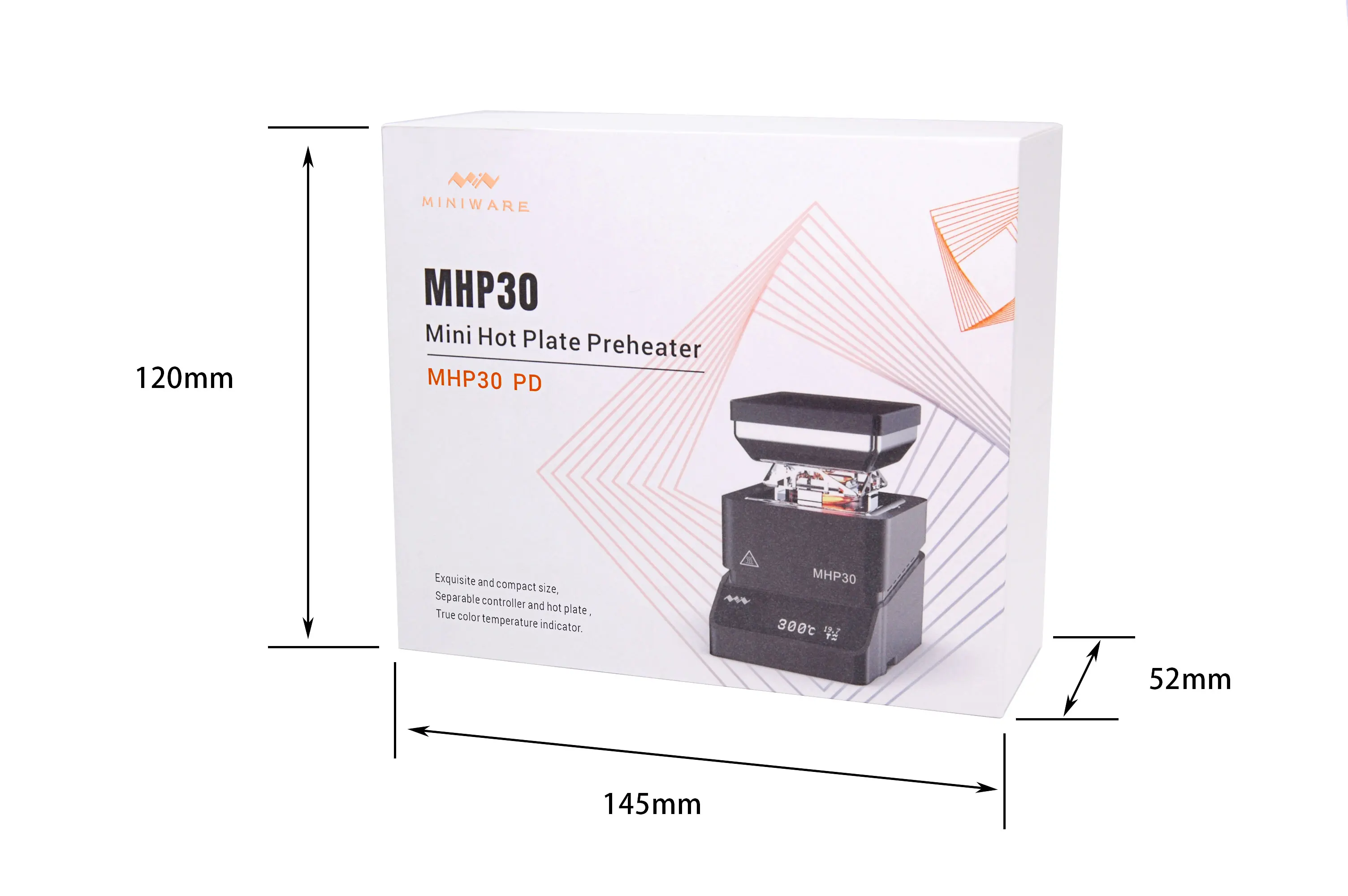 MHP30 Mini Hete Plaat SMD Voorverwarmer Voorverwarmen Rework Station Printplaat Solderen Desolderen Verwarming Plaat LED Strip Reparatie Tool