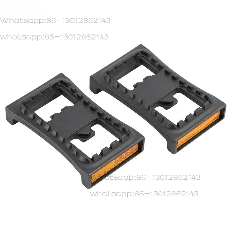 Bicycle Pedal Converter, Nylon Cleat Pedal Adapter Convert Clipless Pedals to Flat Pedals, Mountain Bike Cycling Accessories